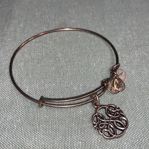 stack of Alex and Ani bangles - Picture 6 of 12